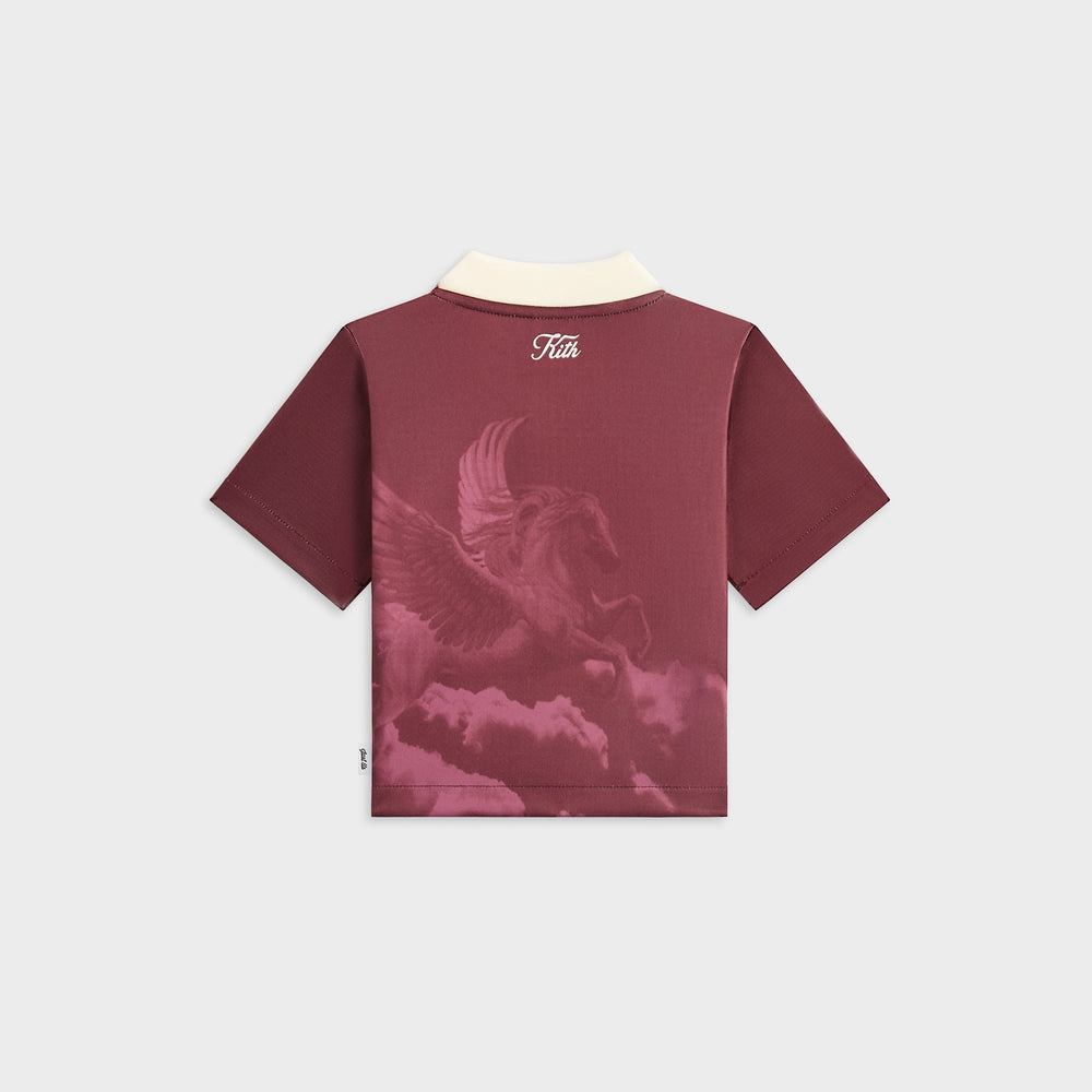 Kith Baby Printed Pegasus Soccer Top - Magma