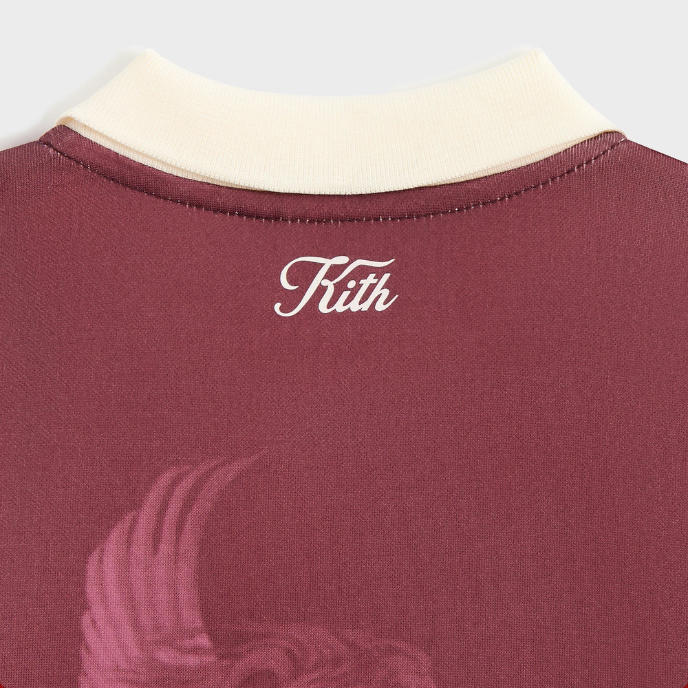Kith Baby Printed Pegasus Soccer Top - Magma