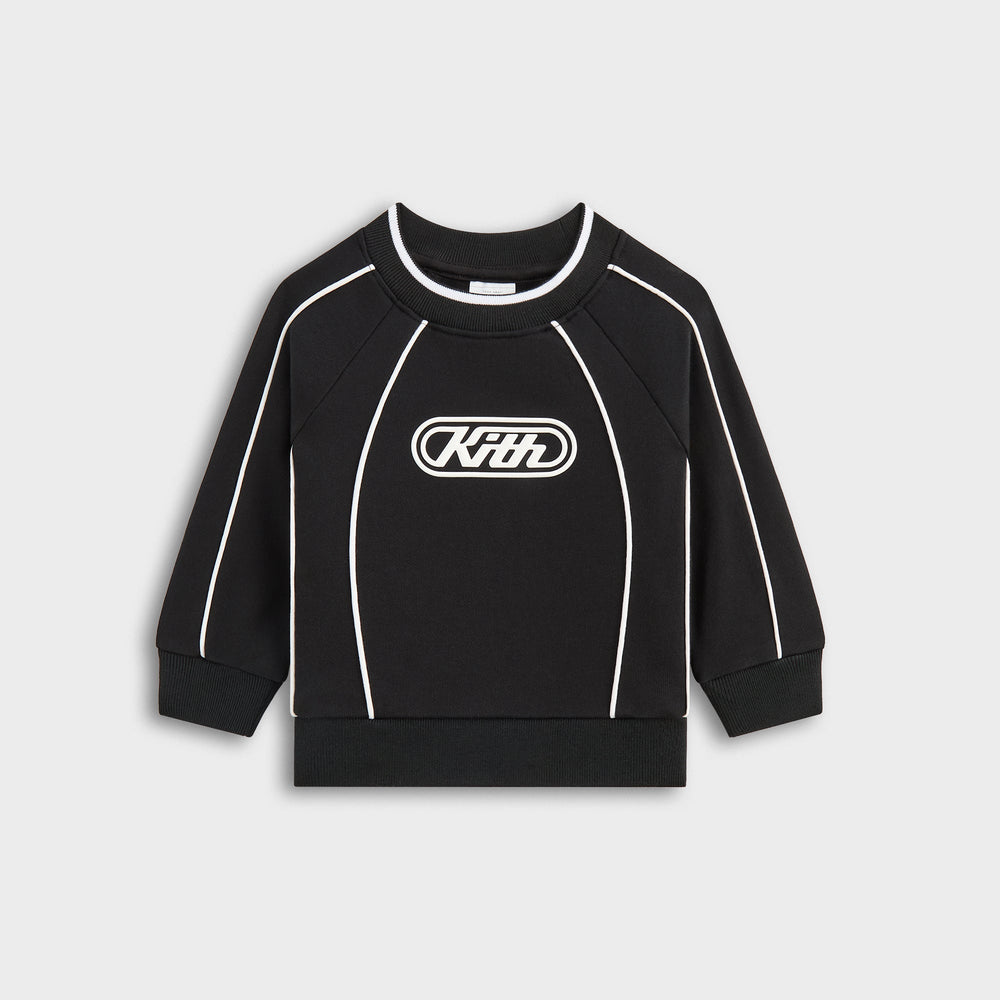 Kith Baby Novelty Raglan Nelson Sweatshirt - Black