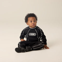 Kith Baby Novelty Raglan Nelson Sweatshirt - Black