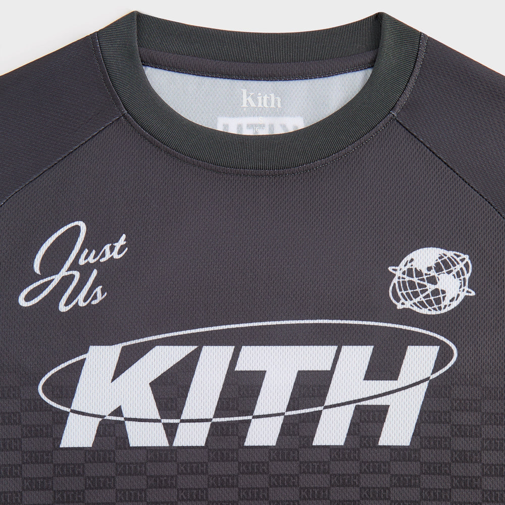 Kith Kids Moto Raglan Bishop Tee - Black