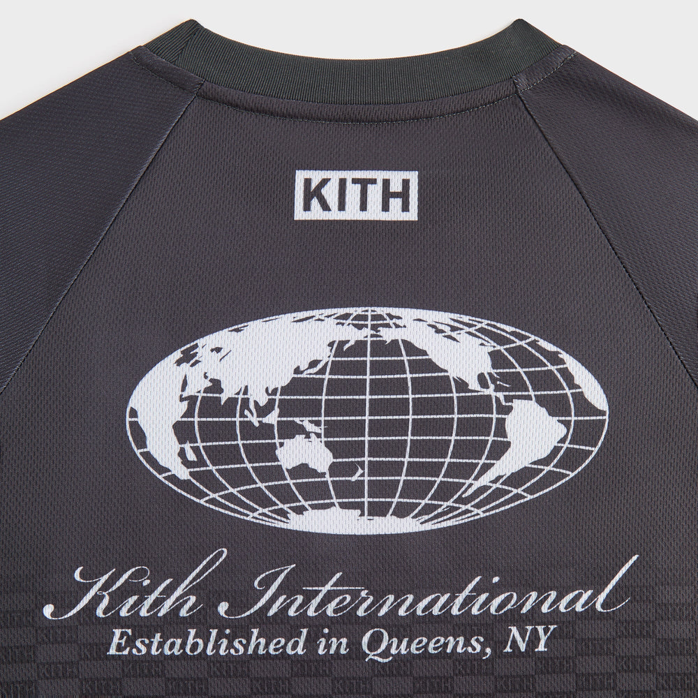 Kith Kids Moto Raglan Bishop Tee - Black
