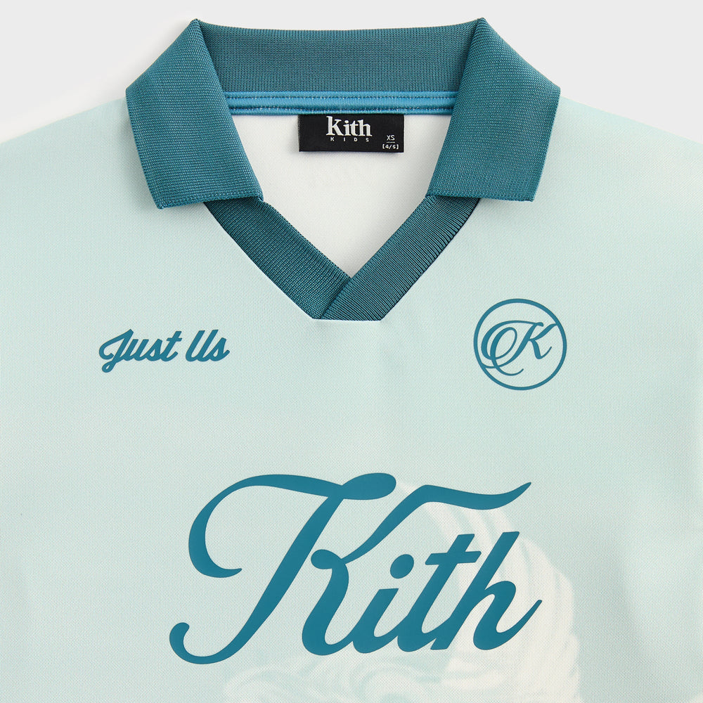 Kith Kids Printed Pegasus Soccer Top - Powder