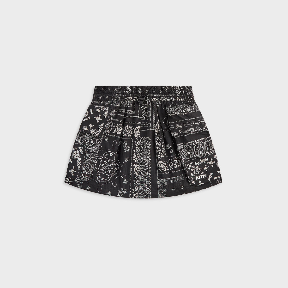 Kith Kids Printed Mini Cargo Skirt - Black