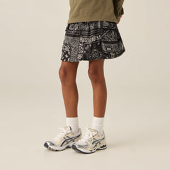 Kith Kids Printed Mini Cargo Skirt - Black