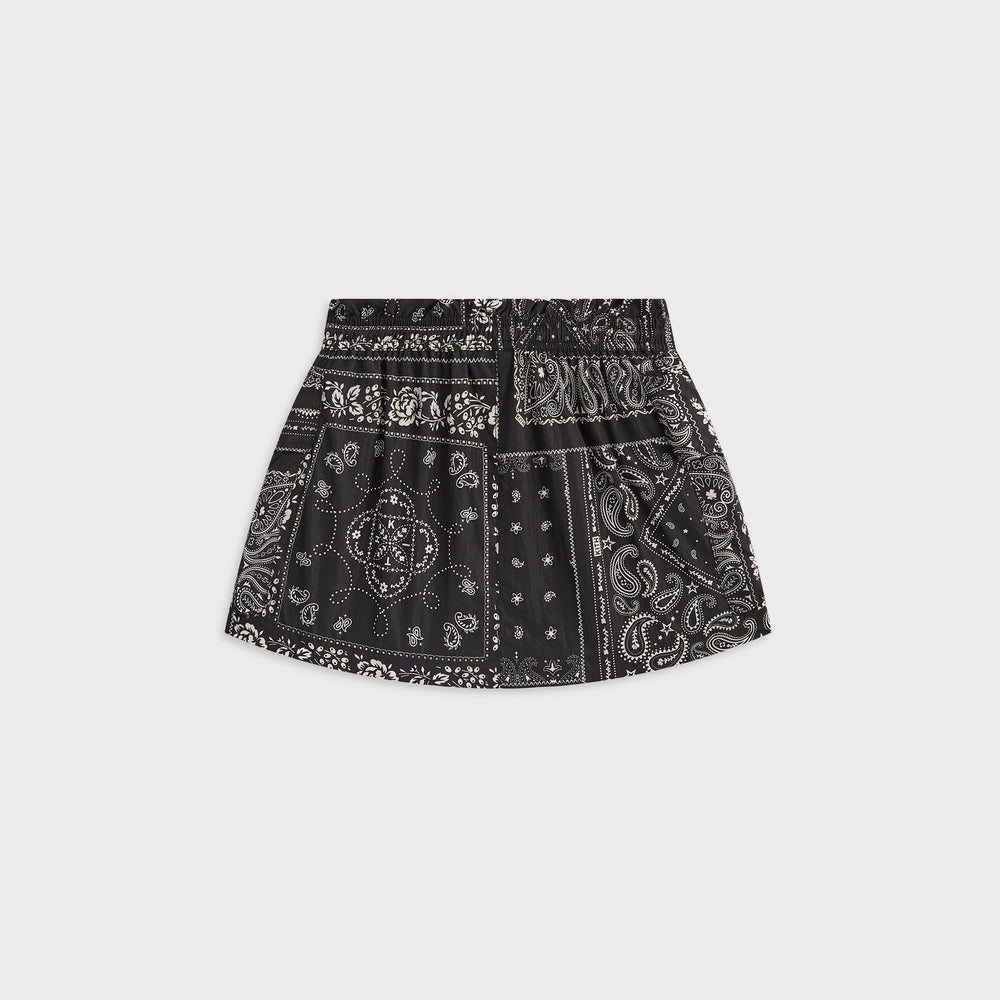 Kith Kids Printed Mini Cargo Skirt - Black