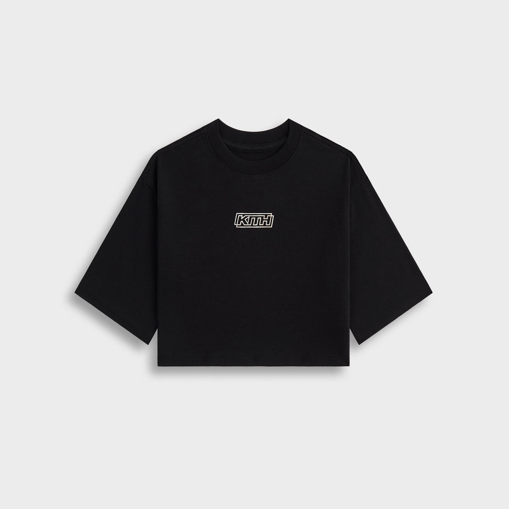 Kith Kids Fei Cropped Tee - Black