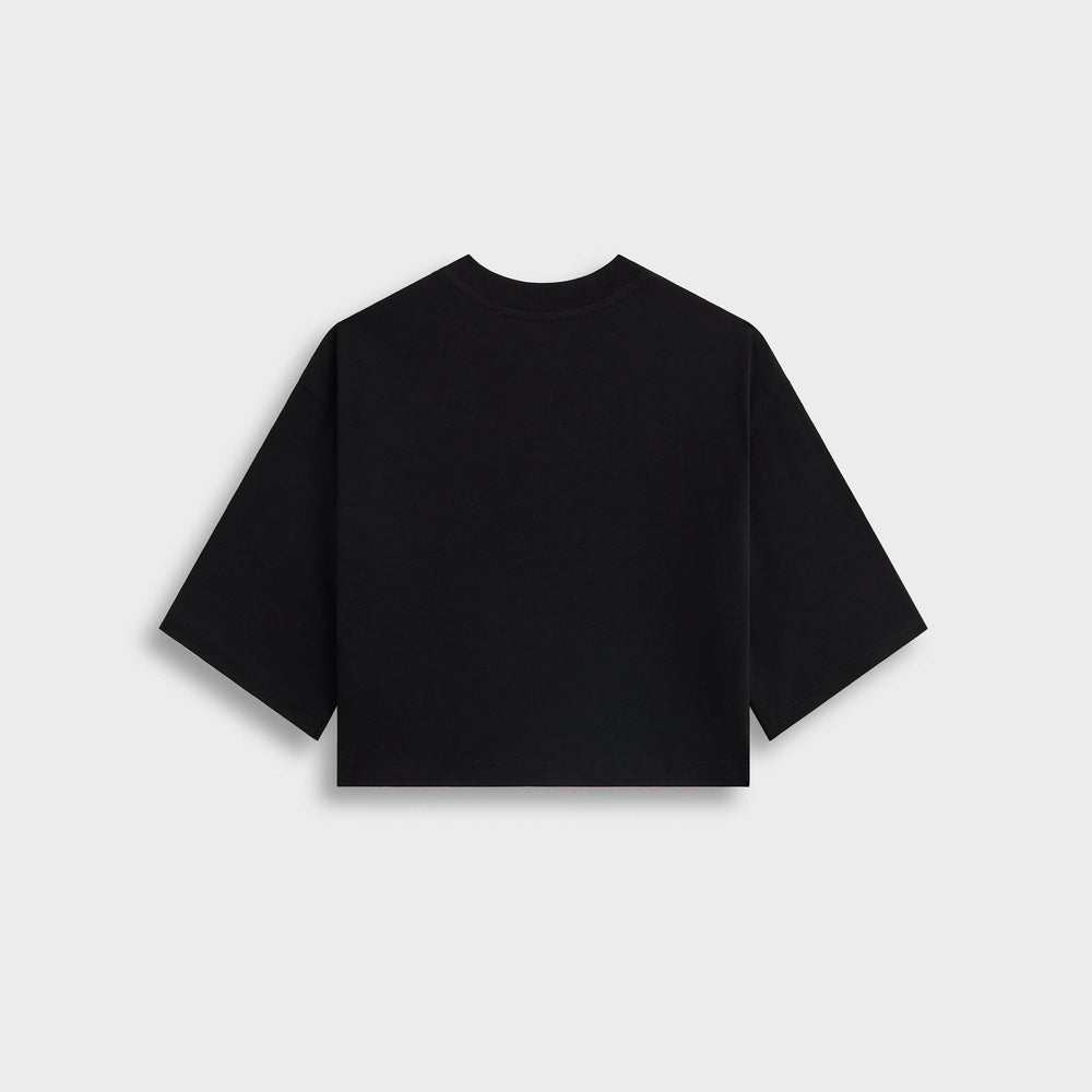 Kith Kids Fei Cropped Tee - Black