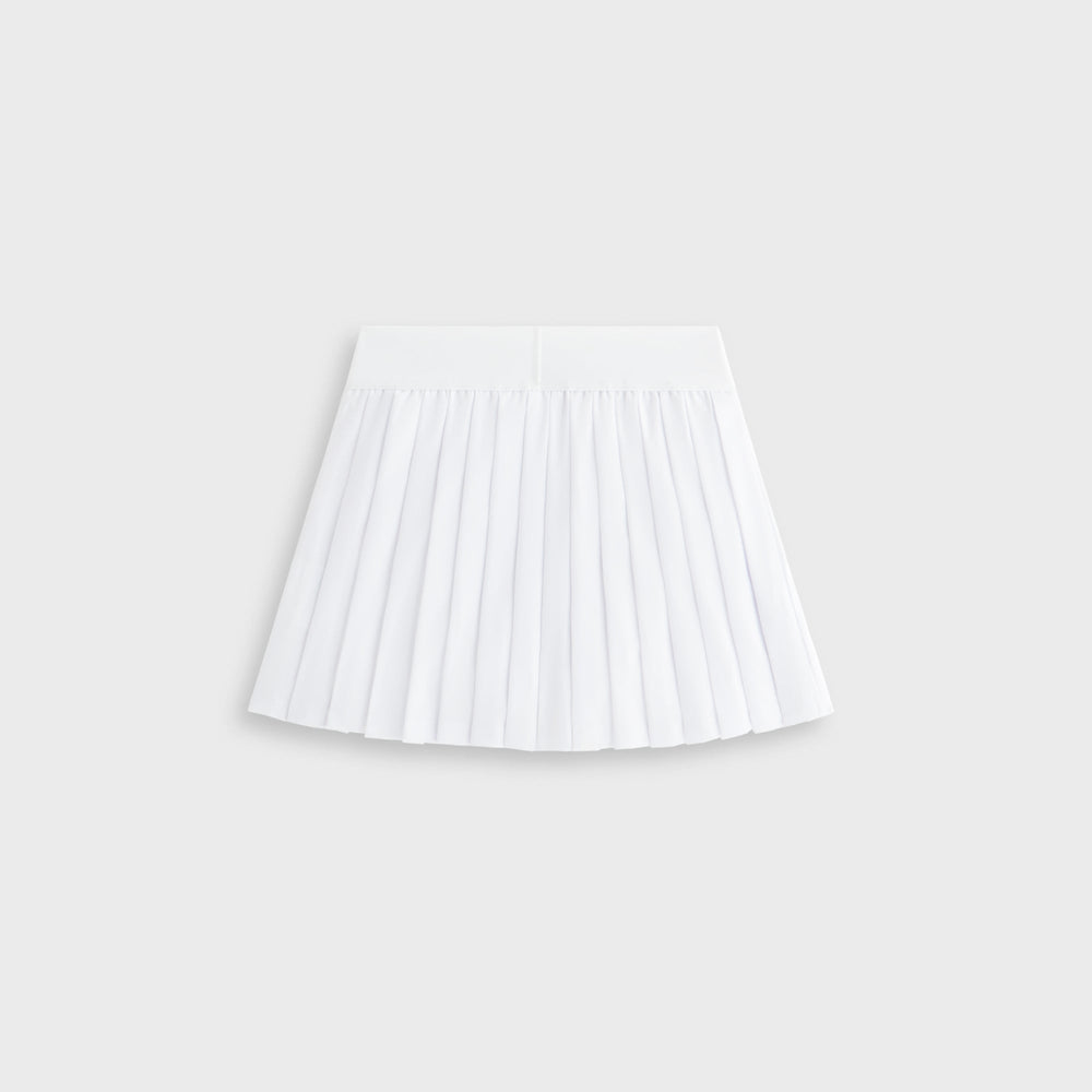 Kith Kids Amaya Active Pleated Tennis Skort - White