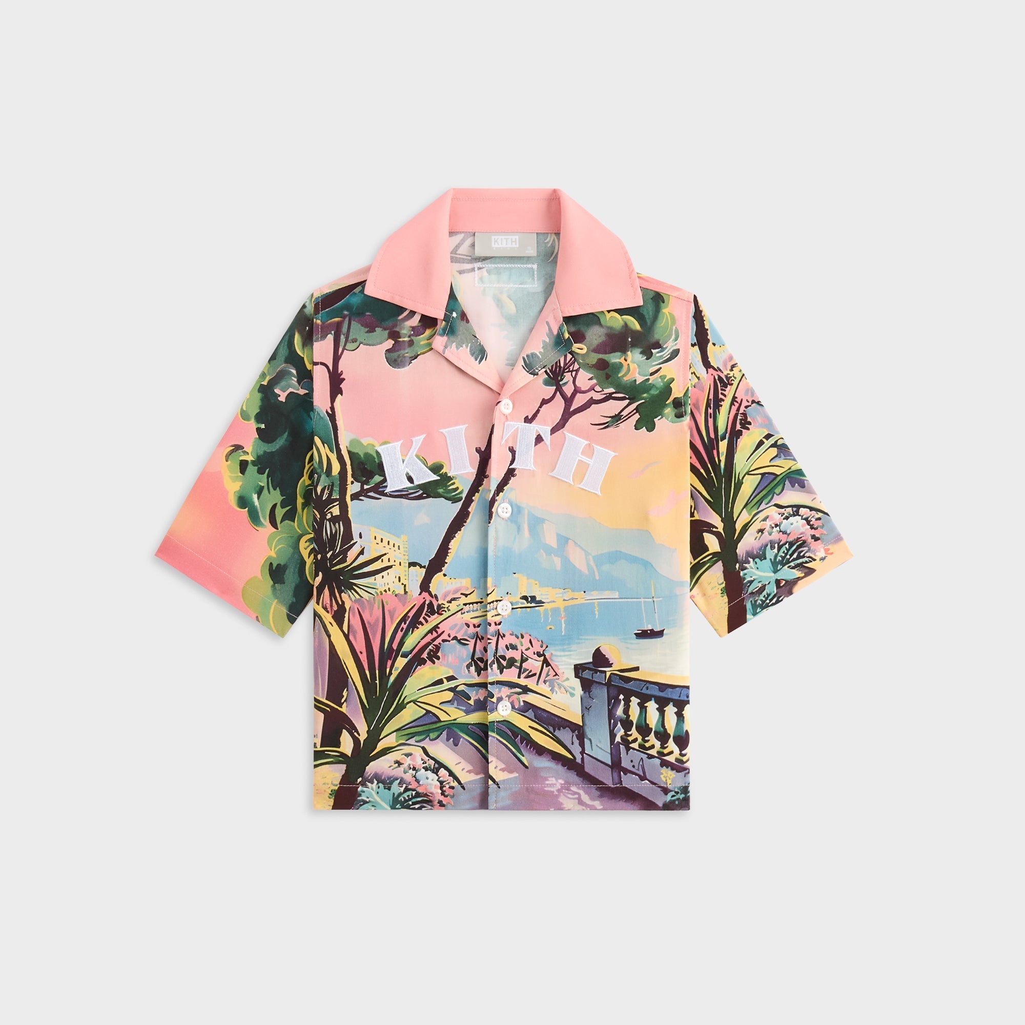 Kith Kids Scenic Villa Thompson Camp Shirt - Multi