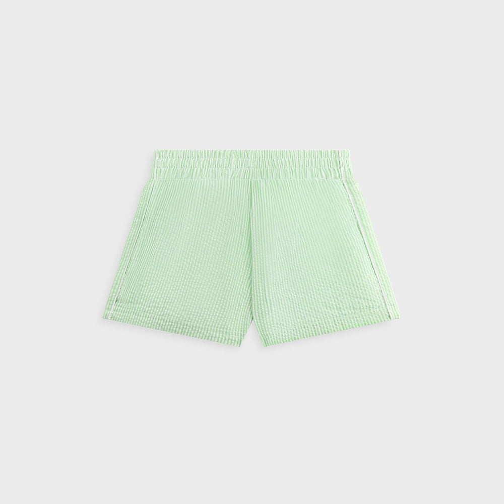 Kith Kids Seersucker Liam Short - Honeydew