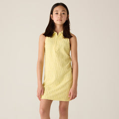 Kith Kids Monogram Terry Polo Dress - Ray