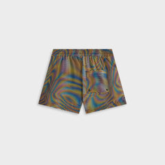 Kith Kids Moire Kai Swim Trunk - Black