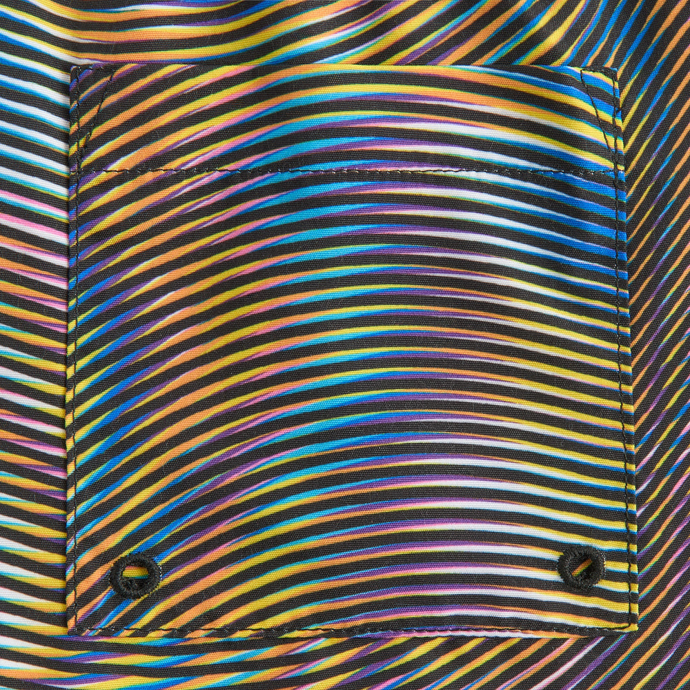 Kith Kids Moire Kai Swim Trunk - Black