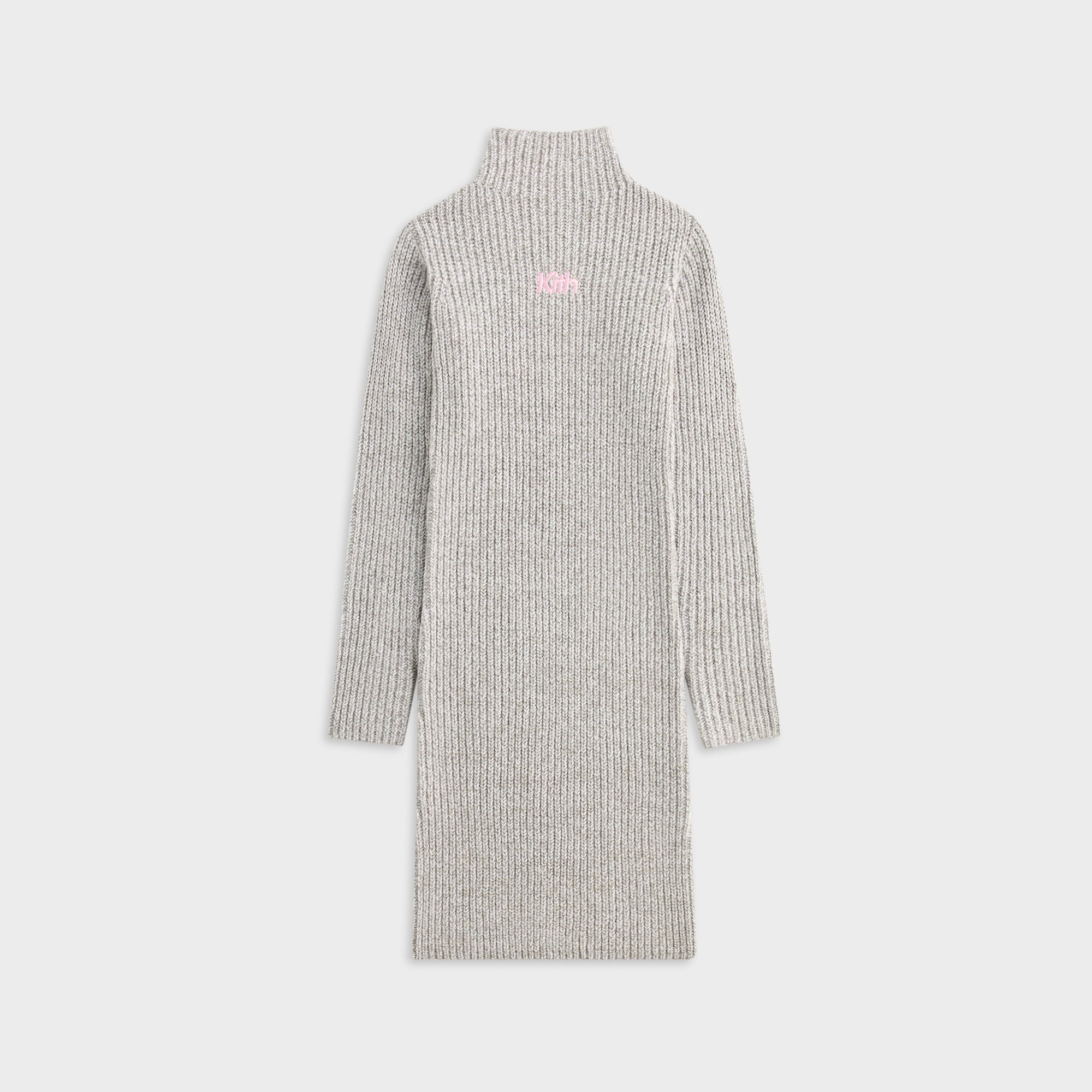 Kith Kids Piper Sweater Dress - Light Heather Grey