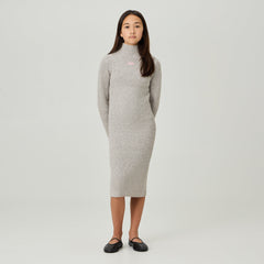 Kith Kids Piper Sweater Dress - Light Heather Grey
