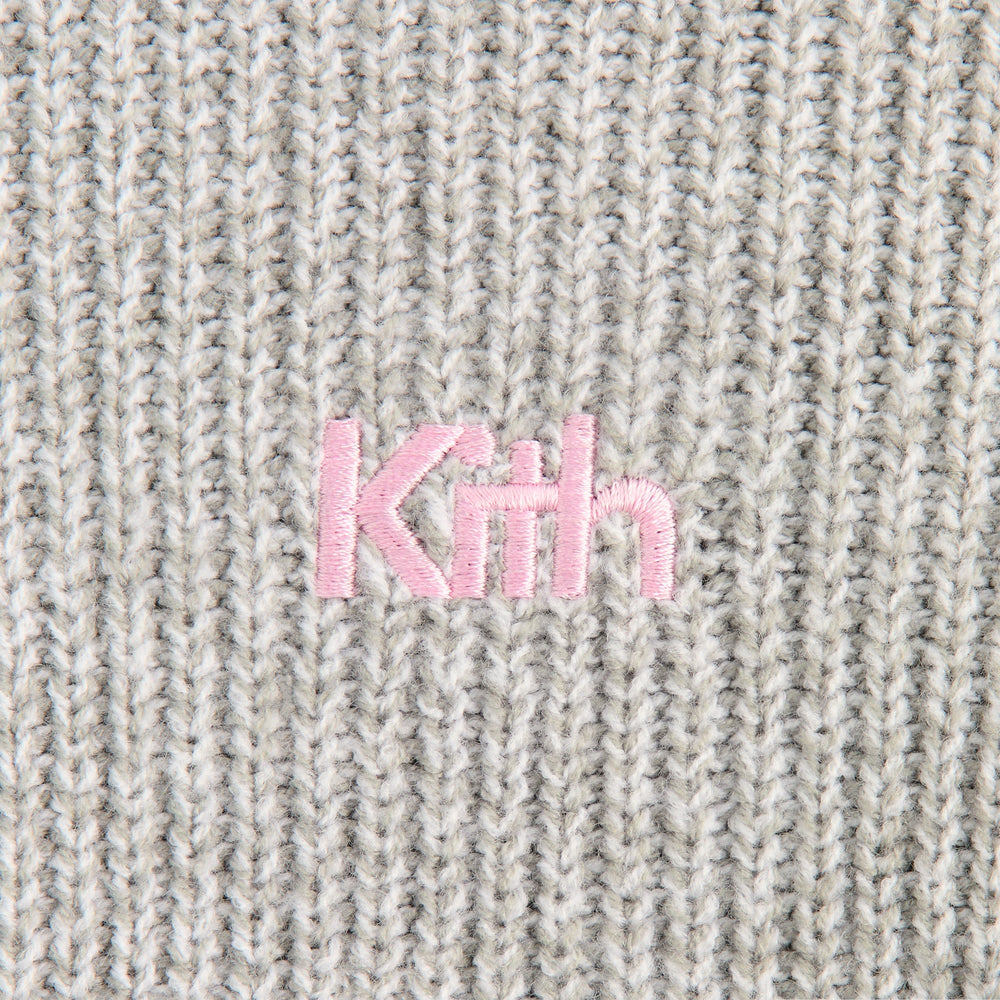 Kith Kids Piper Sweater Dress - Light Heather Grey