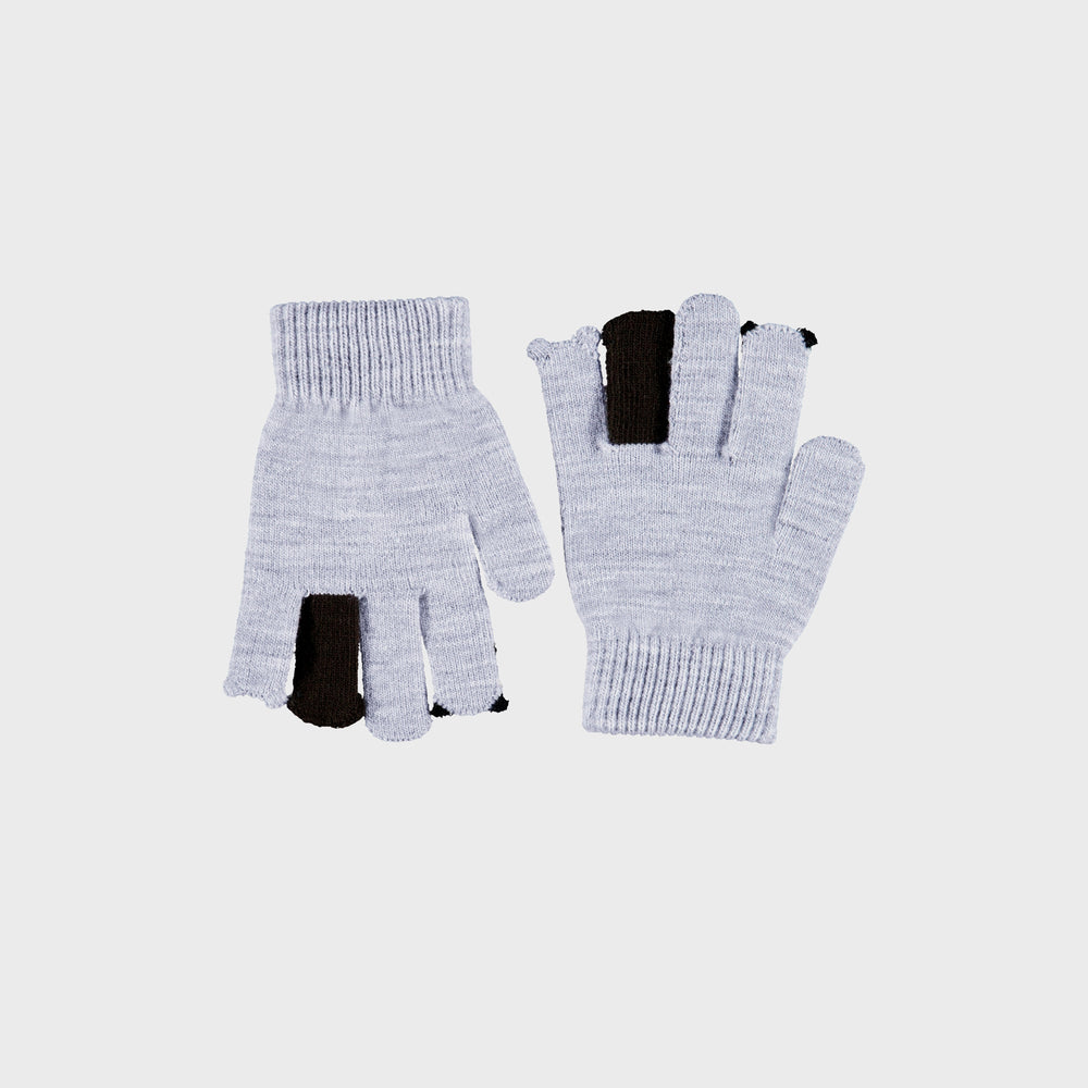 MOLO Kids Kenau Gloves - Grey Melange