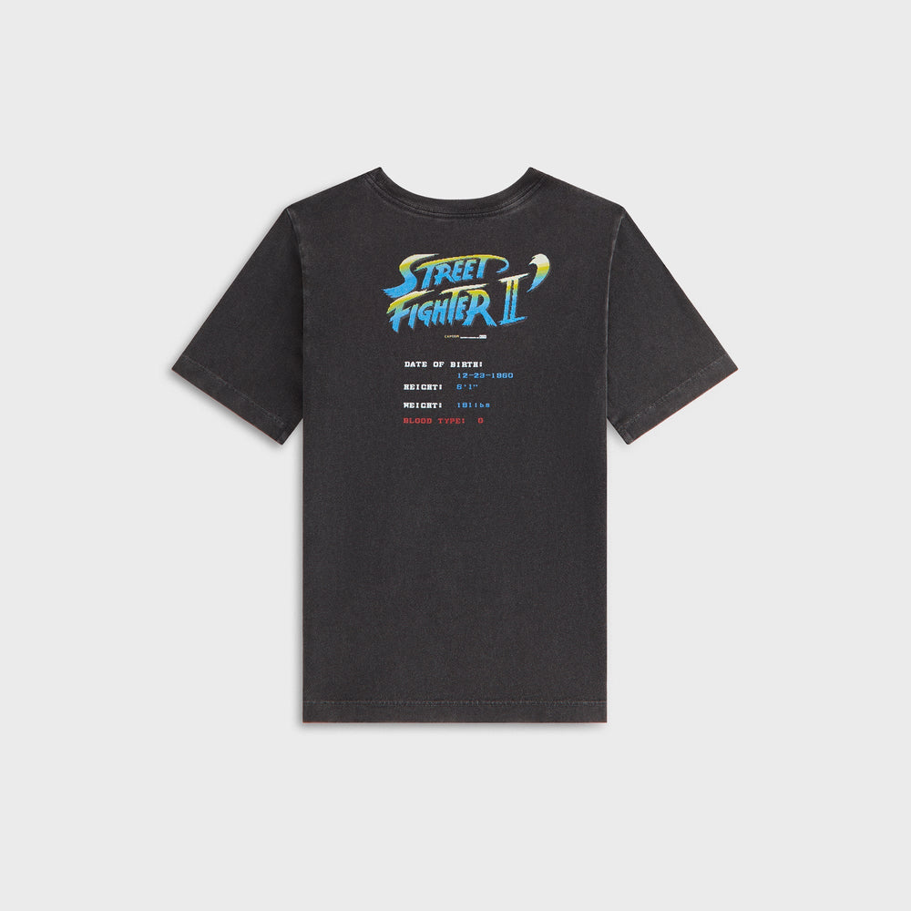 Capcom Kith Kids Guile Champion Vintage Tee - Black