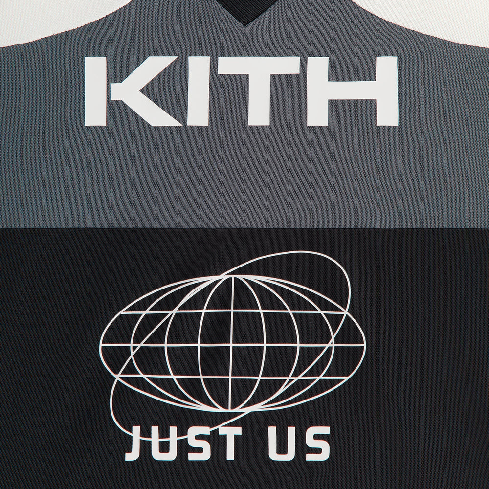 Kith Kids Just Us Blocked Malik Jersey - Black
