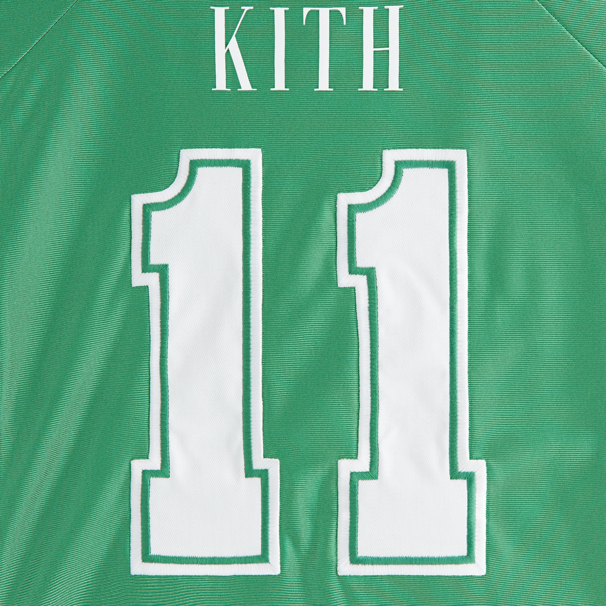 Kith Kids NY to the World Faille Leon Jersey - Parrot