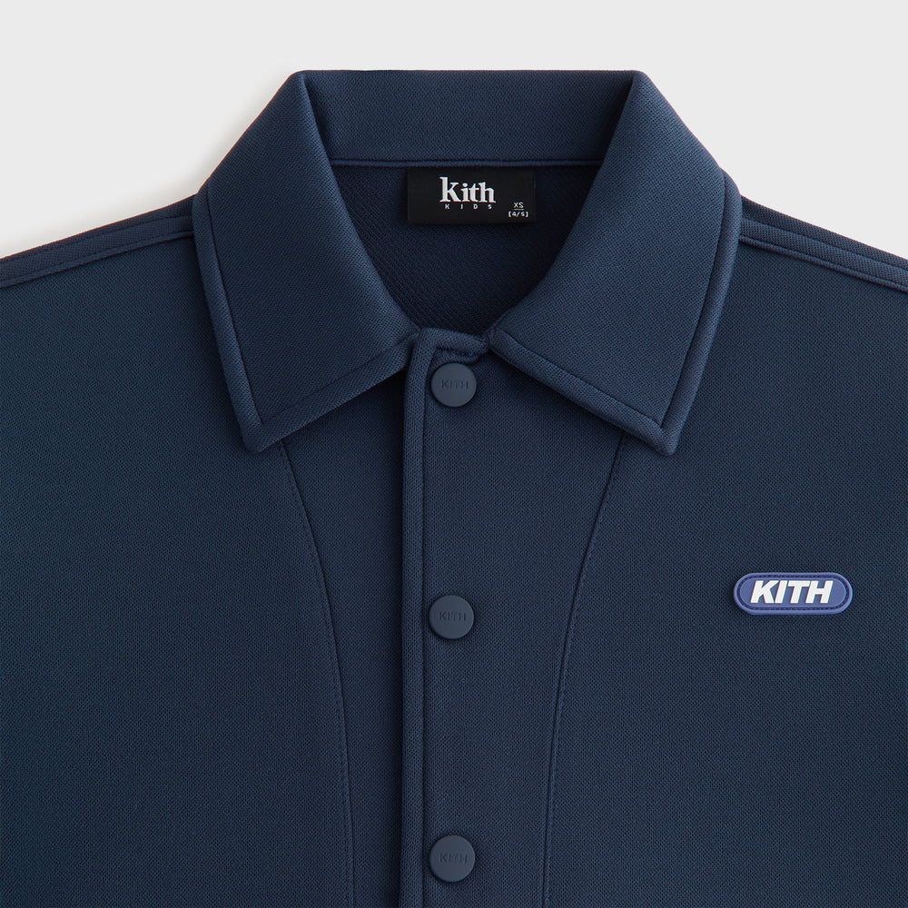 Kith Kids Blocked Woodpoint Shirt - Nocturnal