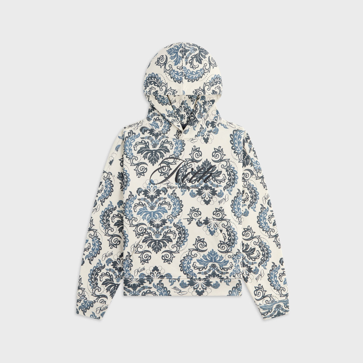 Kith Kids Damask Floral Nelson Hoodie - Sandrift