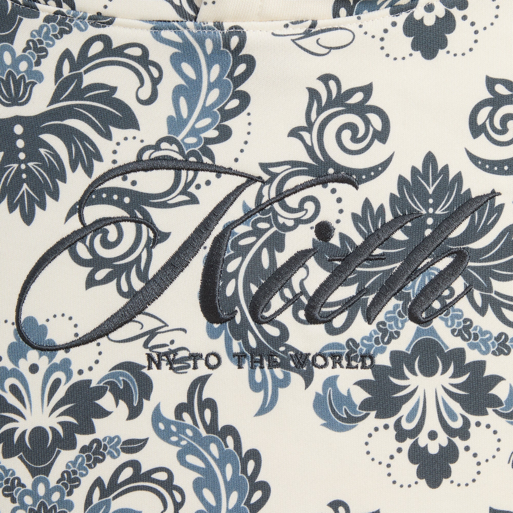 Kith Kids Damask Floral Nelson Hoodie - Sandrift