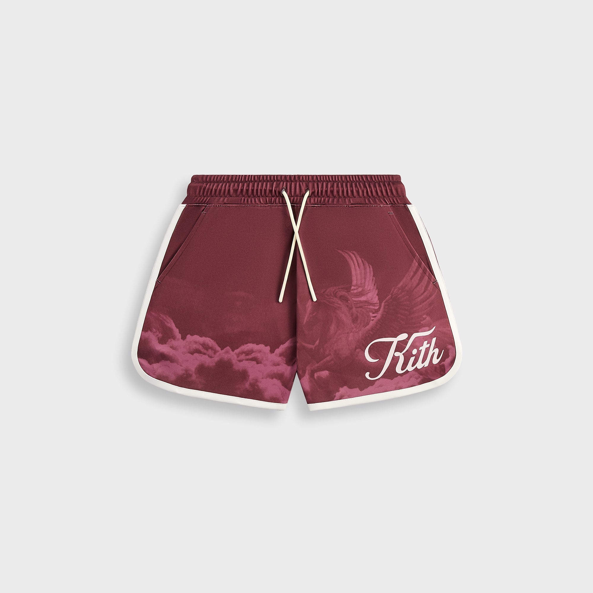 Kith Kids Printed Pegasus Jordan Soccer Short - Magma