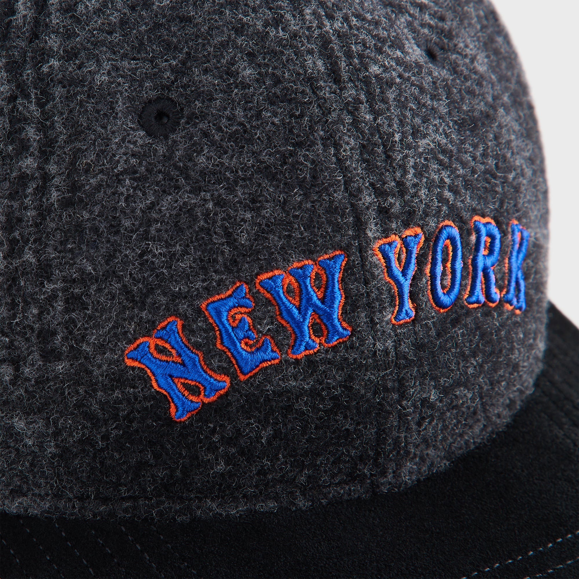 Kith & '47 for the New York Mets Patchwork Wool Franchise LS Cap - Sha