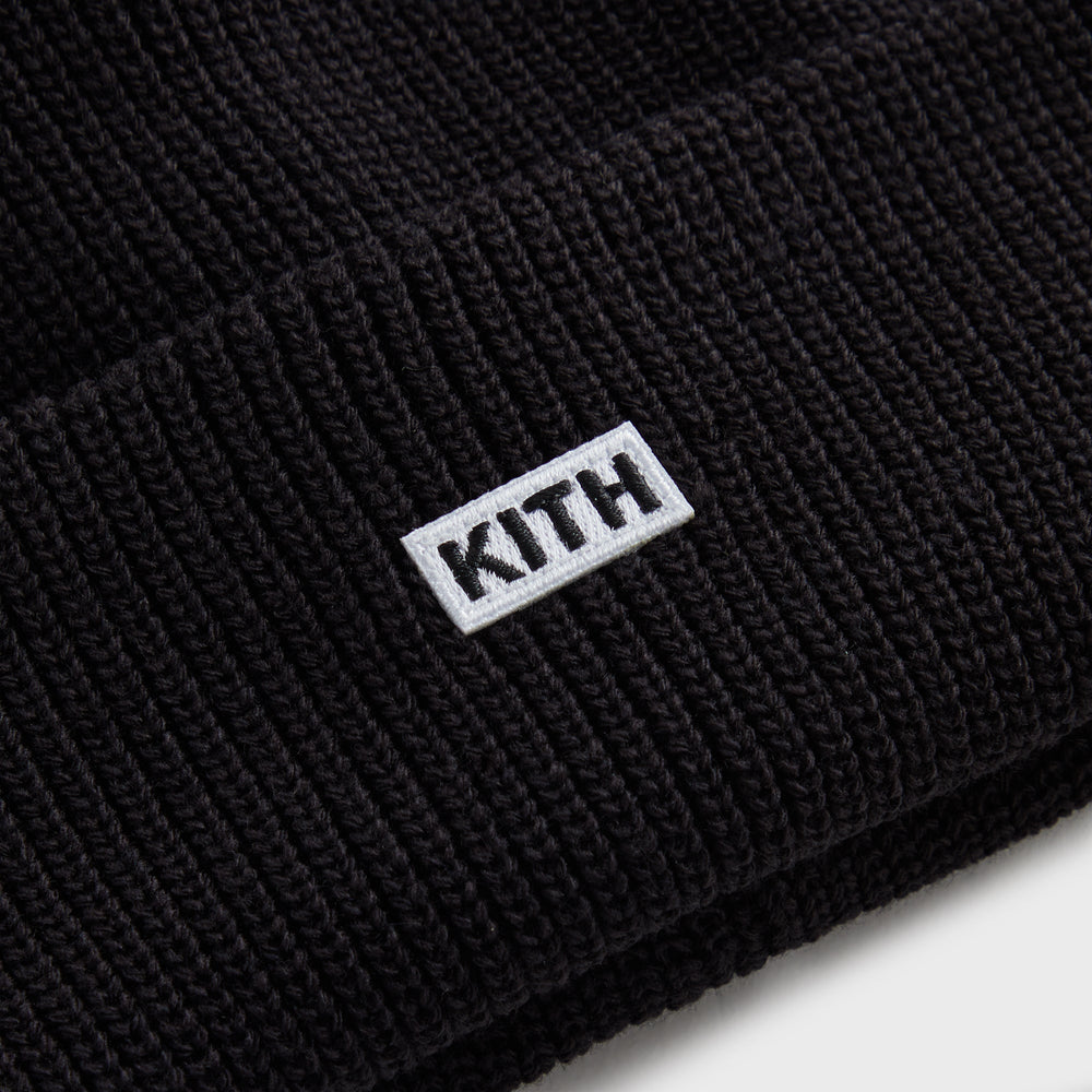 Kith Classic Beanie - Black