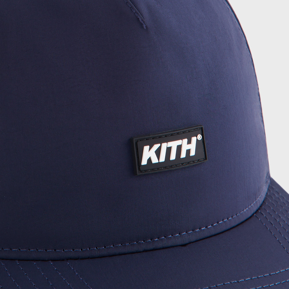 Kith Wrinkle Nylon Bay Low Pinch Crown - Nocturnal