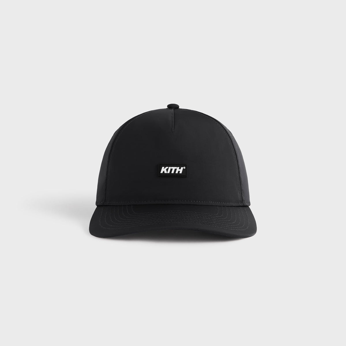 Kith Wrinkle Nylon Bay Low Pinch Crown - Black