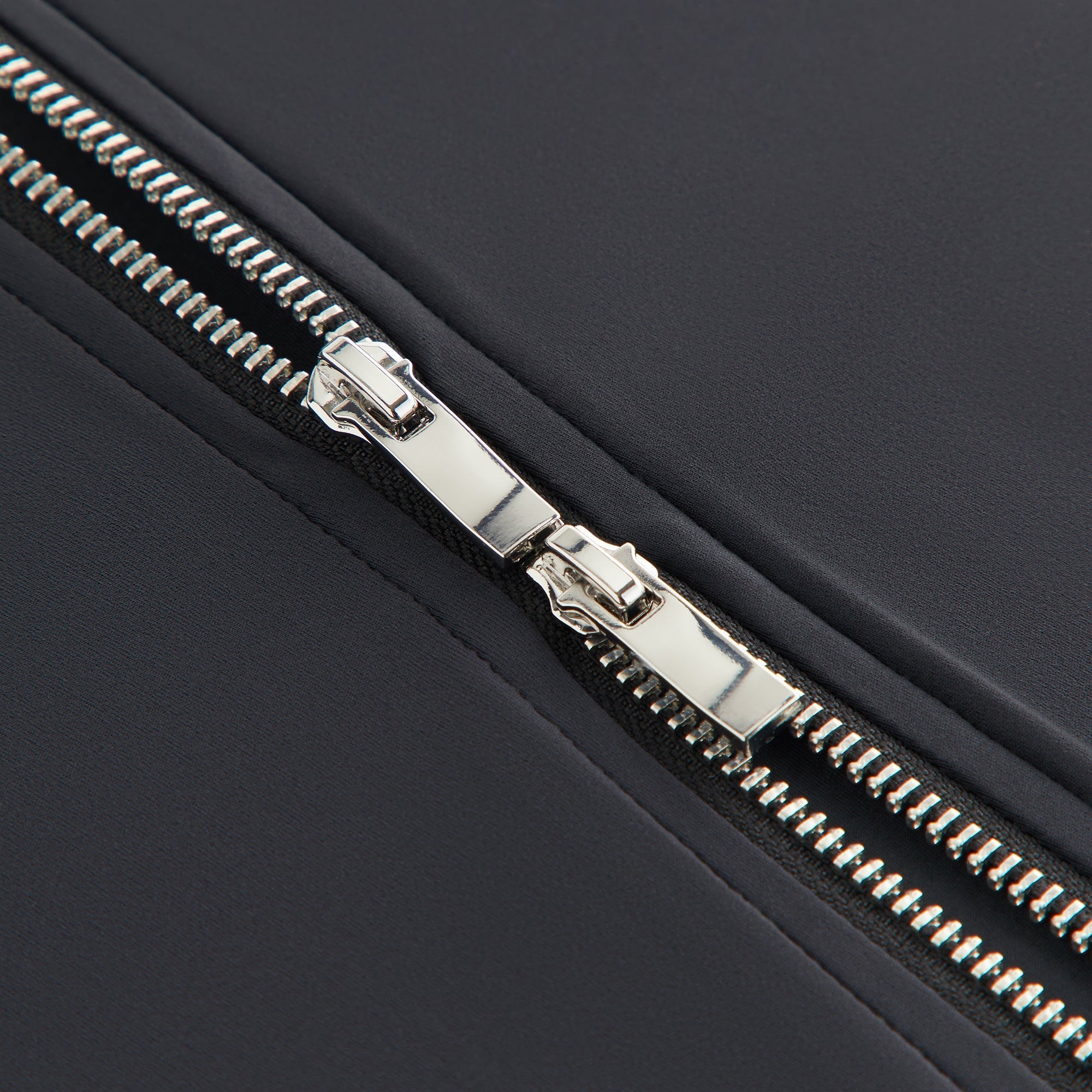 Kith Women Anika Asymmterical Zip Long Sleeve - Black