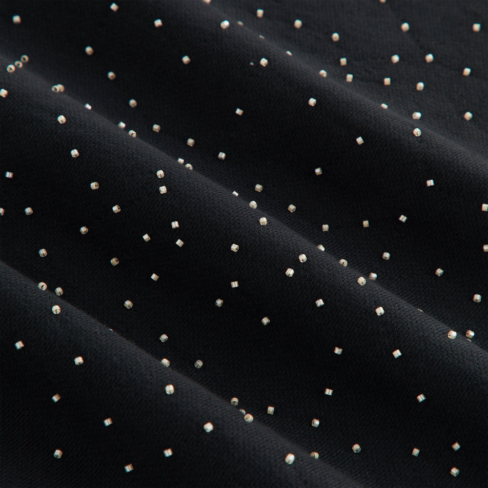 Kith Women Maverick Beaded Crest Hoodie - Black