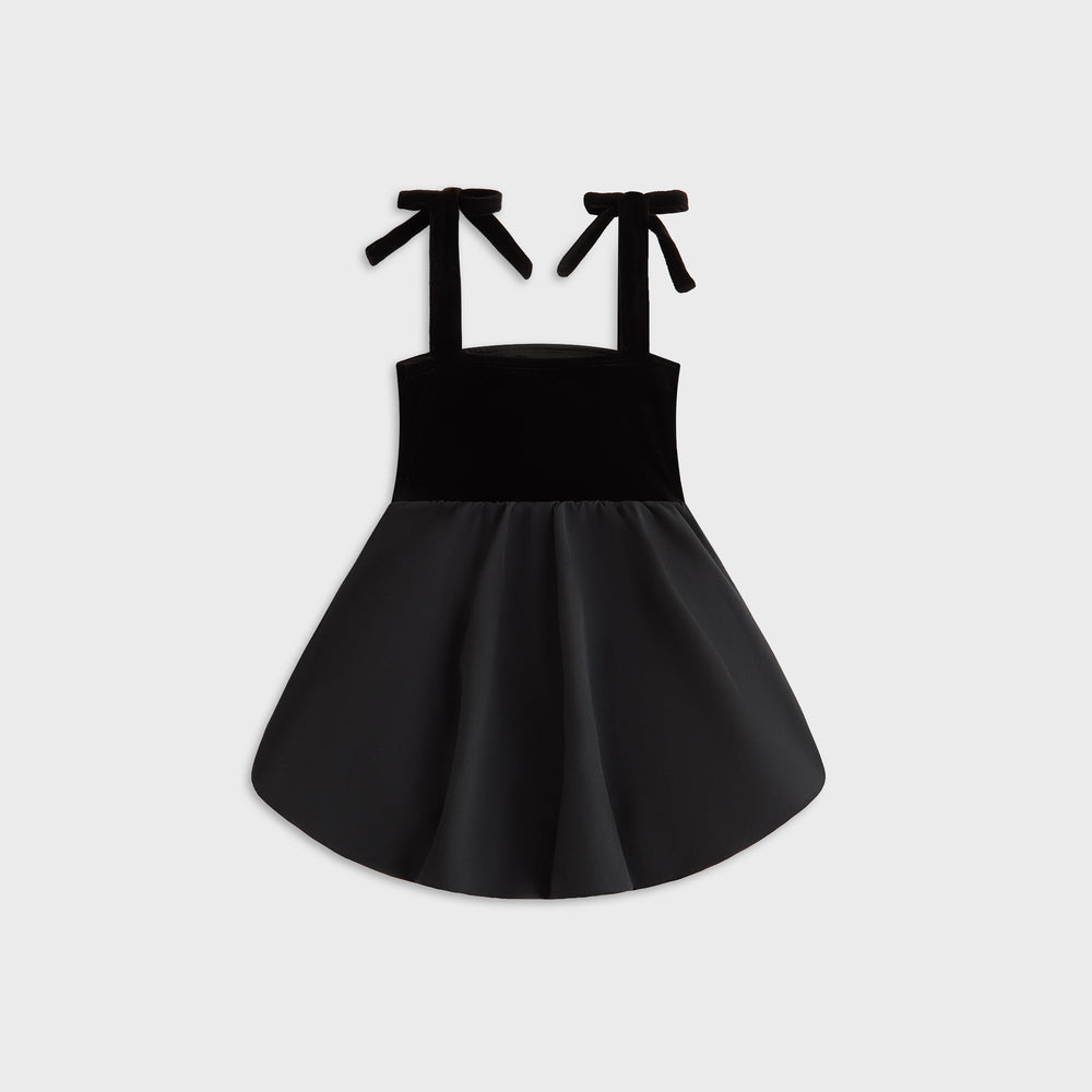 Kith Kids Peyton Novelty Bubble Dress - Black