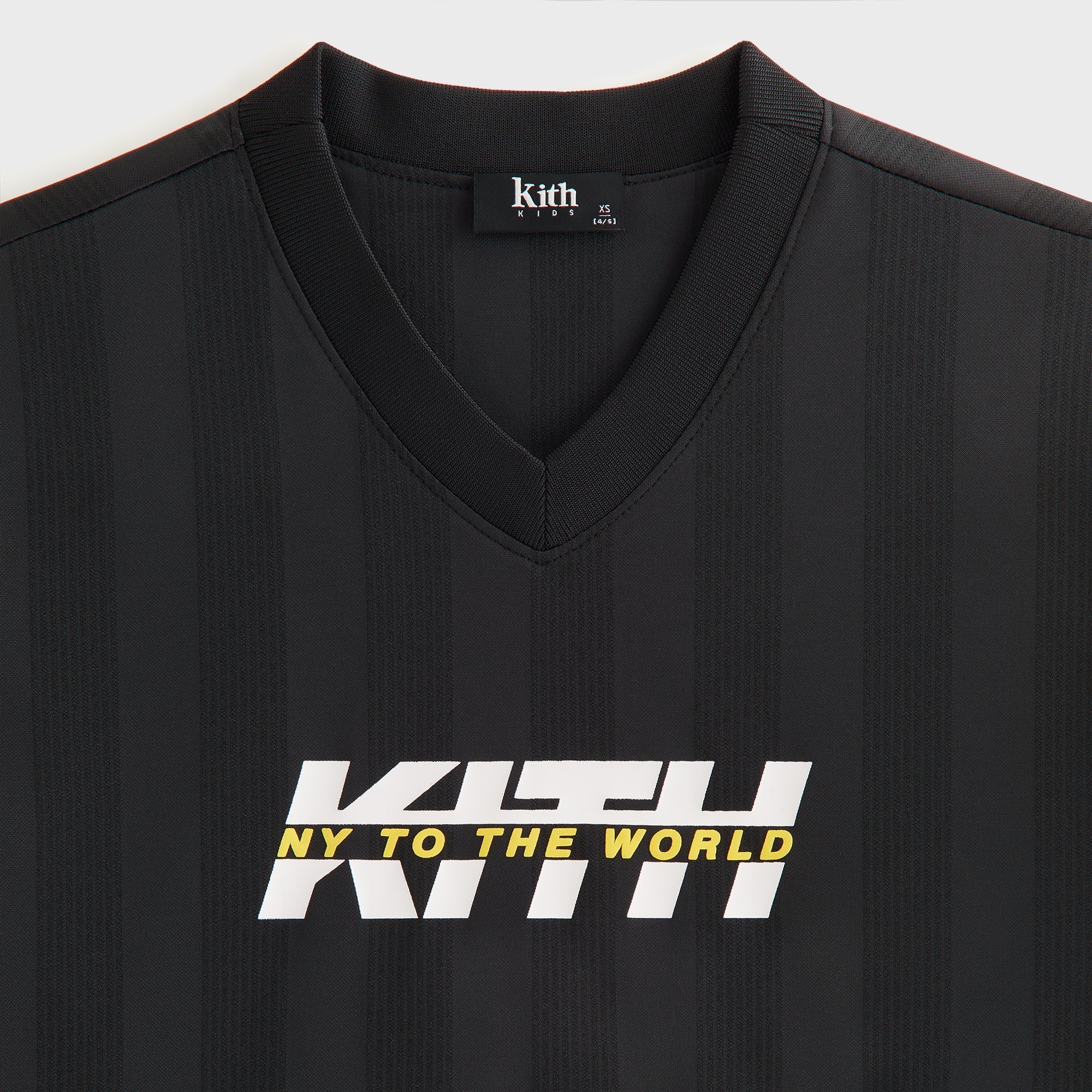 Kith Kids Logo Malik Jersey - Black