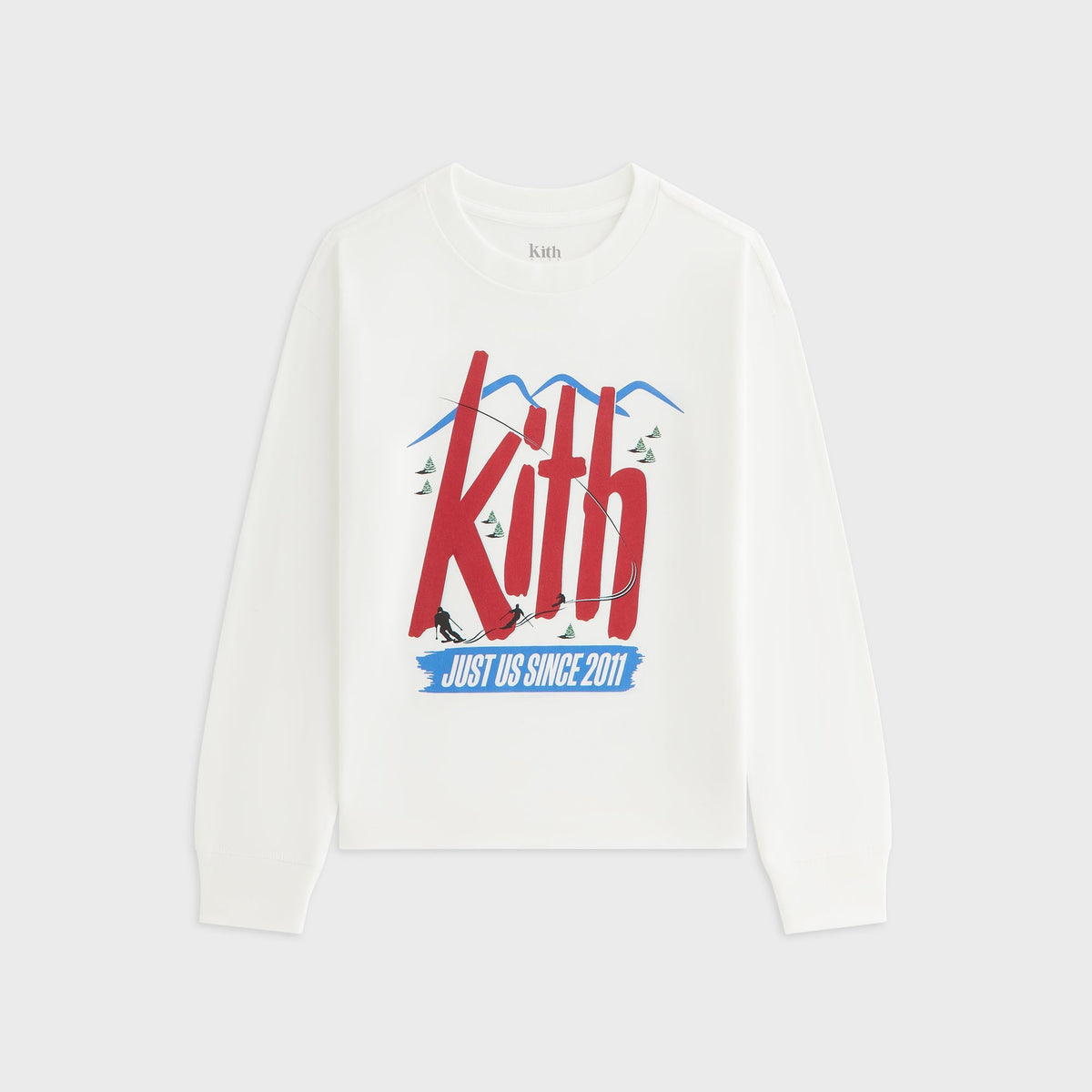 Kith Kids Novelty Graphic Long Sleeve Tee - White