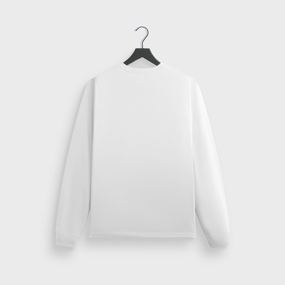 Kith Long Sleeve Vintage Tee - White