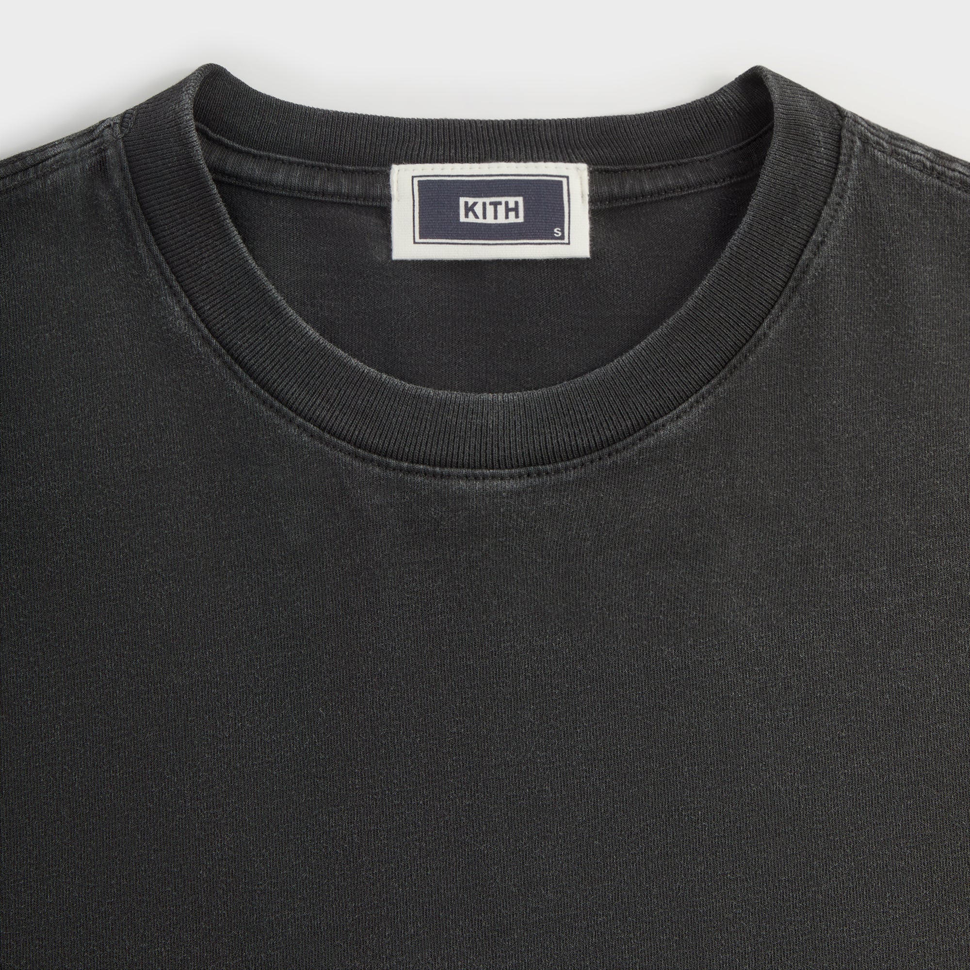 Kith Long Sleeve Vintage Tee - Black