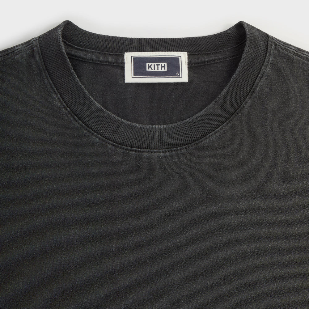 Kith Long Sleeve Vintage Tee - Black
