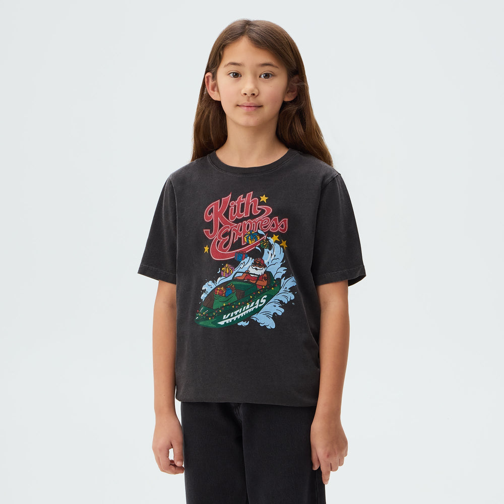 Kithmas Kids Express Vintage Tee - Black