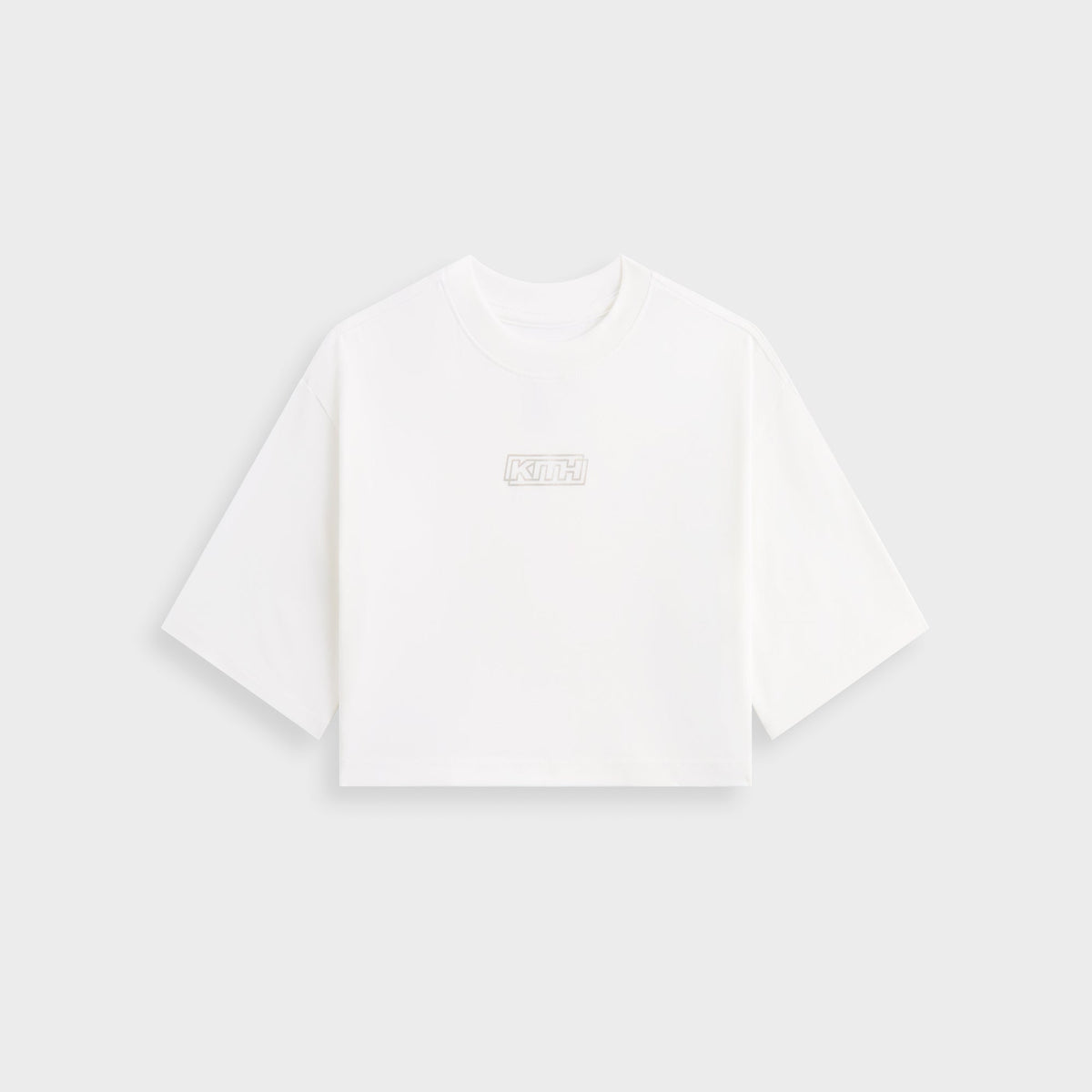 Kith Kids Fei Cropped Tee - White