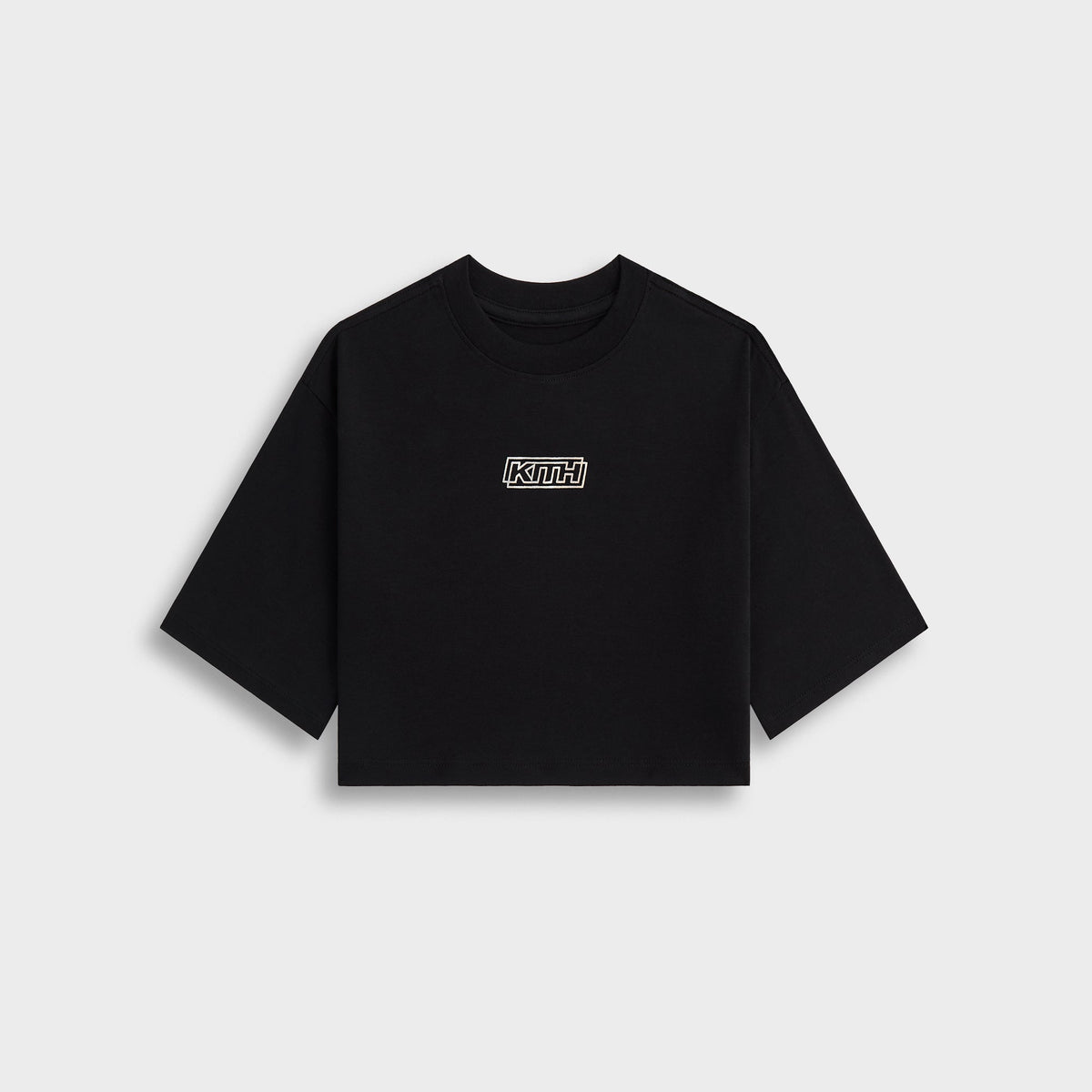 Kith Kids Fei Cropped Tee - Black