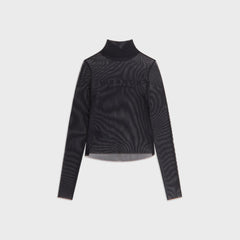Kith Women Amina Mesh Turtleneck - Black