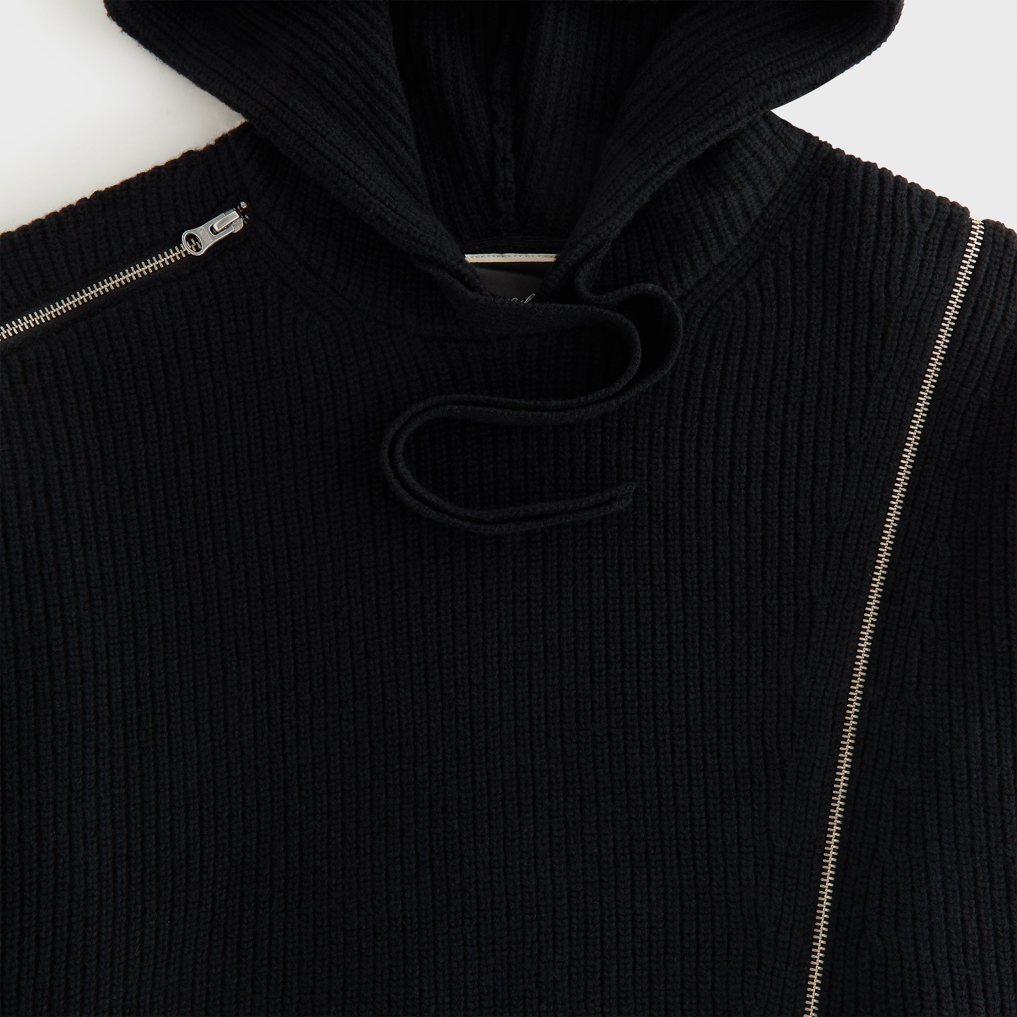 Kith Women Juni Zipper Sweater Hoodie - Black