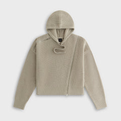 Kith Women Juni Zipper Sweater Hoodie - Pacify