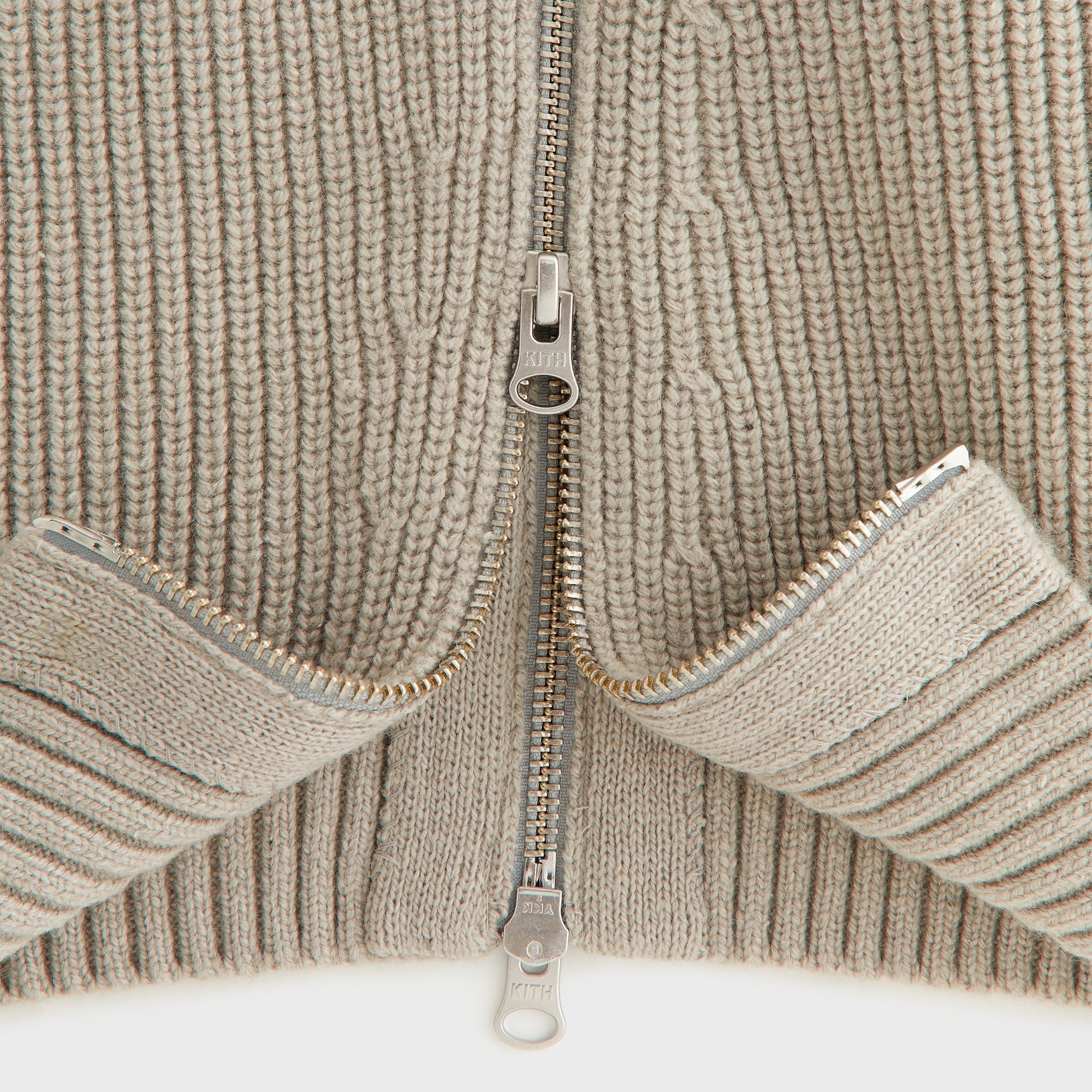 Kith Women Juni Zipper Sweater Hoodie - Pacify