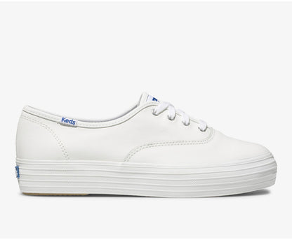 Triple Leather White