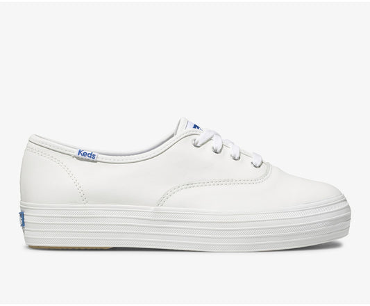 Triple Leather White